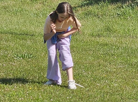 Piknik klas trzecich w Świetlinie